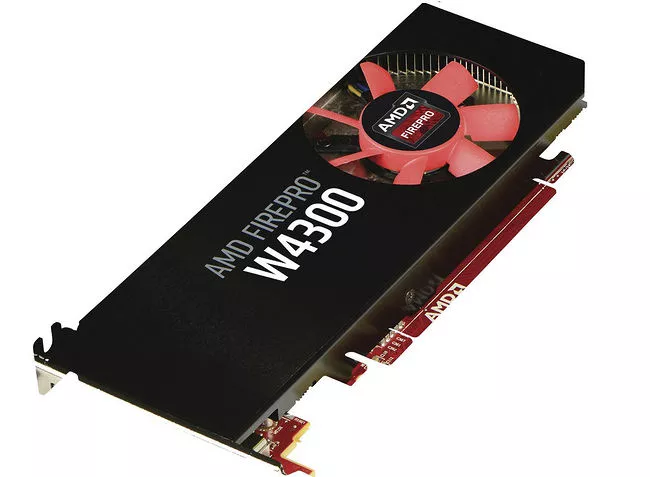 AMD 100-505935 FirePro W4300 4 GB GDDR5 Graphic Card - Low Profile
