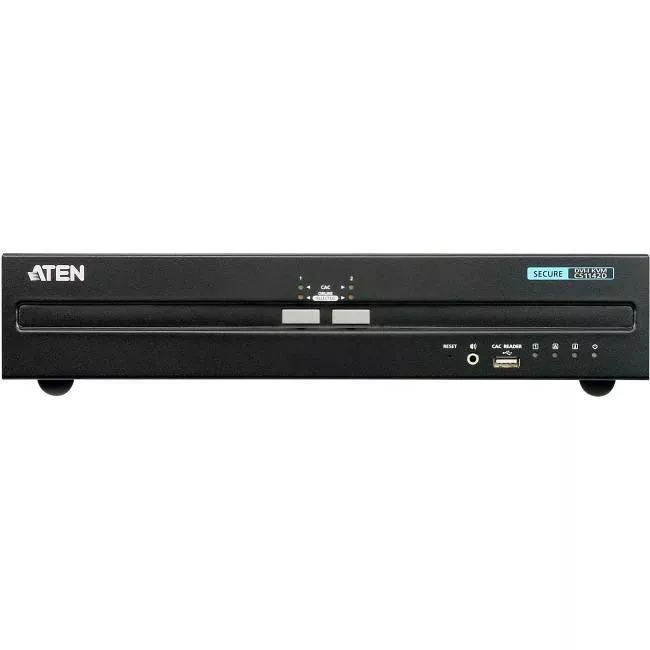 ATEN CS1142D 2-port Dual Display DVI Secure KVM with PP 3.0