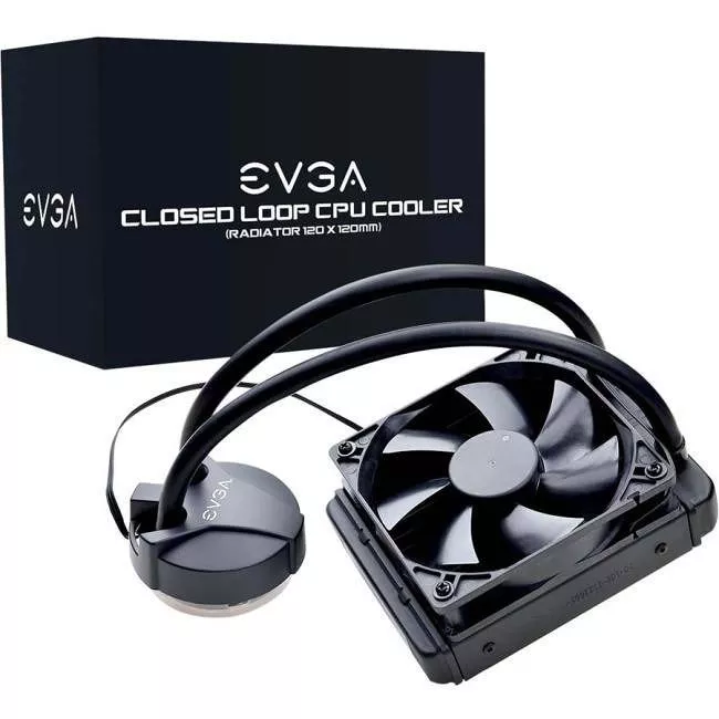 EVGA 400-HY-CL11-V1 CLC 120 CL11 Liquid / Water CPU Cooler, Intel Cooling