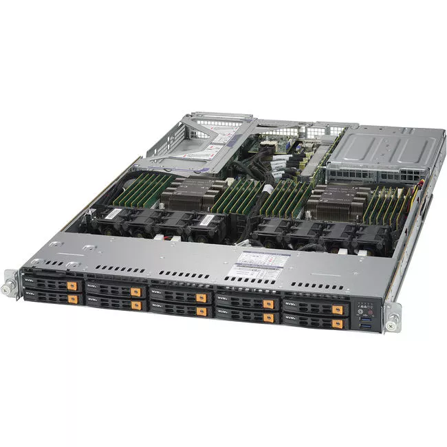 Supermicro SYS-1029U-TN10RT 1U Rack - 2x Socket P LGA-3647 - Intel C621 Barebone