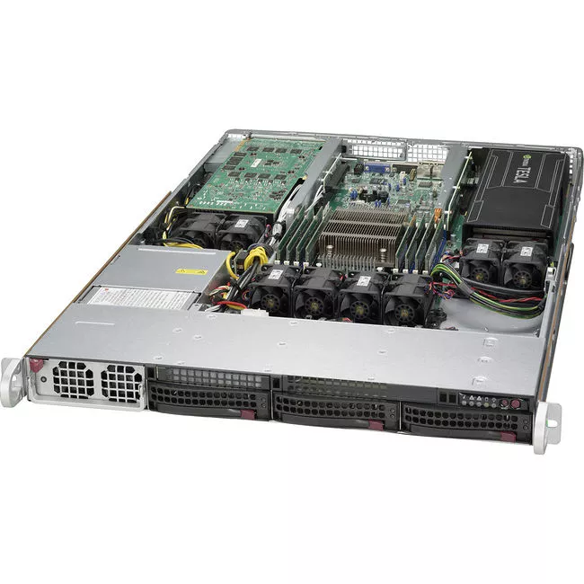 Supermicro SYS-5018GR-T 1U Rackmount Barebone - Socket R LGA-2011 - 2X GPU