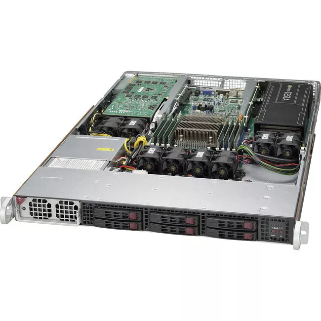 Supermicro SYS-1018GR-T 1U Rackmount Barebone - Intel C612 - Socket LGA 2011-v3 - 2X GPU