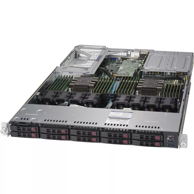 Supermicro SYS-1029U-E1CR4 1U Rack-mountable Barebone - Intel C621 Chipset - Dual Socket P LGA-3647
