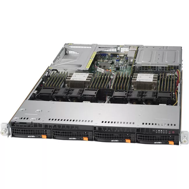 Supermicro SYS-6019U-TN4RT 1U Rack-mountable Barebone - Intel C621 Chipset - Dual Socket P LGA-3647