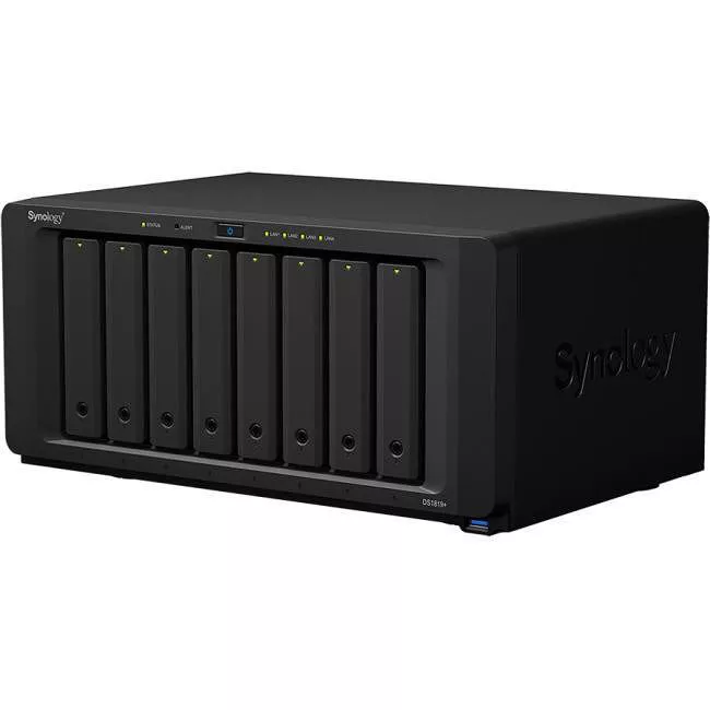 Synology DS1819+ Scalable 8-bay NAS for Small- to Medium-sized Businesses