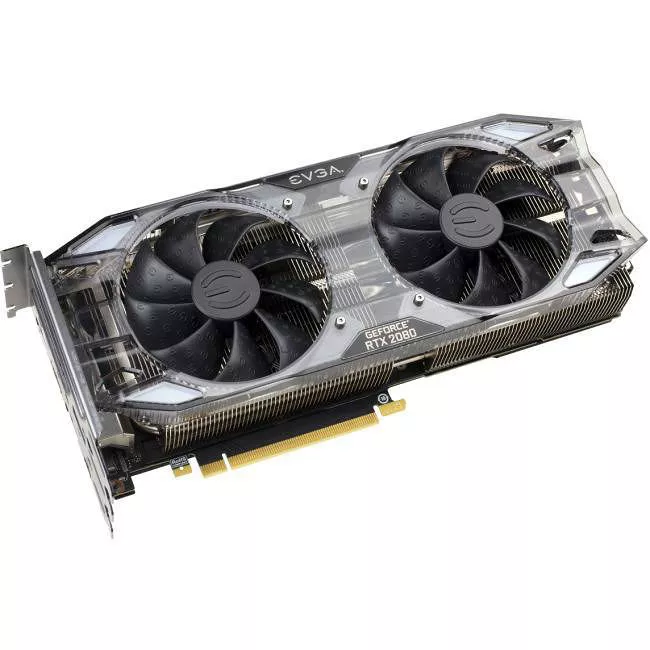 EVGA 08G-P4-2187-KR GeForce RTX 2080 Graphic Card - 1.82 GHz Boost Clock - 8 GB GDDR6 - Triple Slot