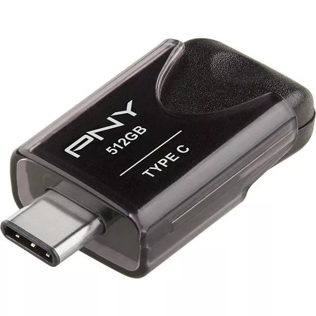 PNY P-FD512TBAT4TC31-GE Elite Type-C USB 3.1 Flash Drive - 512 GB