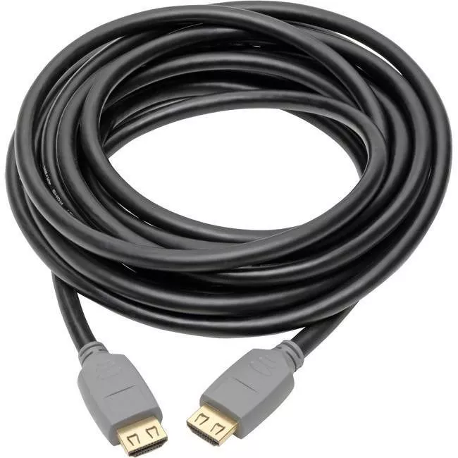 Tripp Lite P568-015-2A Eaton Tripp Lite Series 4K HDMI Cable (M/M) - 4K 60 Hz, HDR, 4:4:4, Gripping Connectors, Black, 15 ft.
