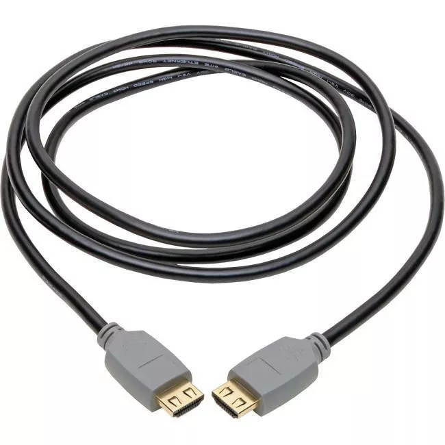 Tripp Lite P568-02M-2A Eaton Tripp Lite Series 4K HDMI Cable (M/M) - 4K 60 Hz, HDR, 4:4:4, Gripping Connectors, Black, 2 m