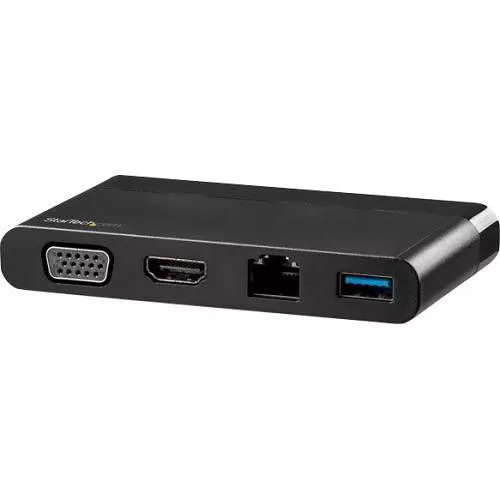 StarTech DKT30CHVCM USB C Multiport Adapter with HDMI, VGA, Gb Ethernet & USB