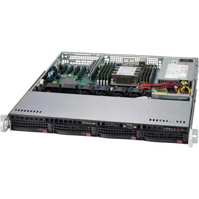 Supermicro SYS-5019P-MT 1U Rackmount Barebone - Intel C622 Chipset - Socket P LGA 3647