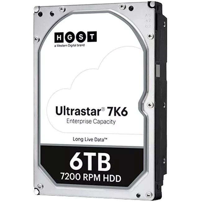 HGST 0B36039 Ultrastar Hard Drive - 6 TB - 128 MB - 3.5 - SATA - 7200