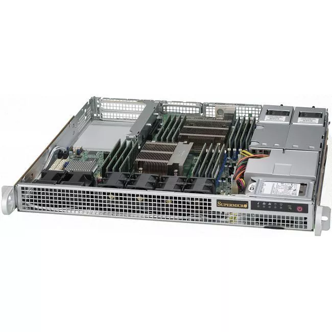 Supermicro SYS-1028R-WMR 1U Rackmount Barebone - Intel C612 Chipset - Socket LGA 2011-v3 - 2 x CPU