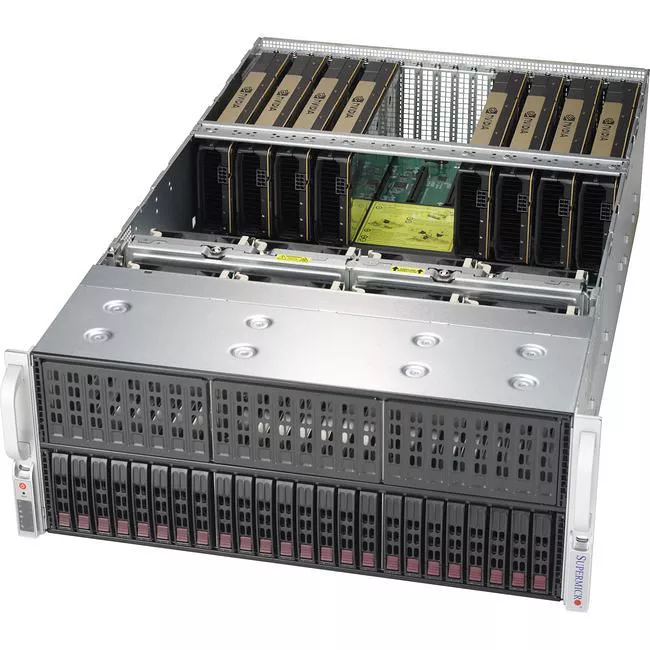 Supermicro SYS-4029GP-TRT2 4U Rackmount Barebone - Intel C622 Chipset - 2x LGA 3647