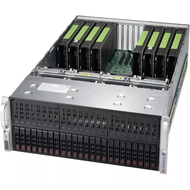 Supermicro SYS-4028GR-TRT2 4U Rackmount Barebone - Intel C612 - 2X Socket R3 LGA-2011 - 8X GPU