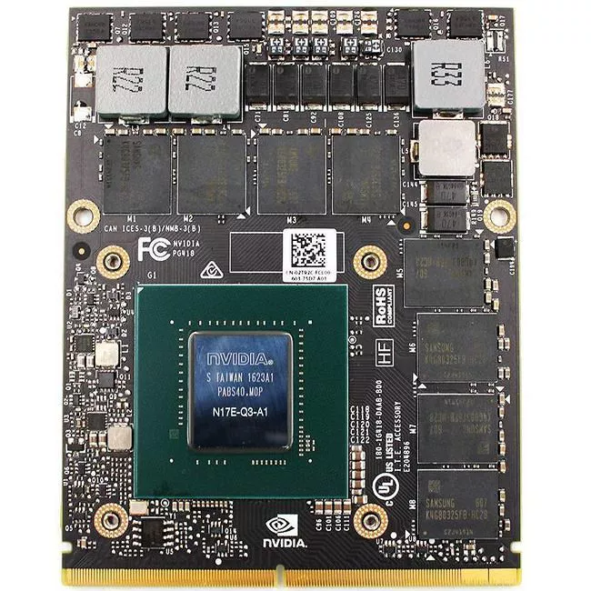Dell N17E-Q3-A1 NVIDIA Quadro P4000 MXM Laptop Card