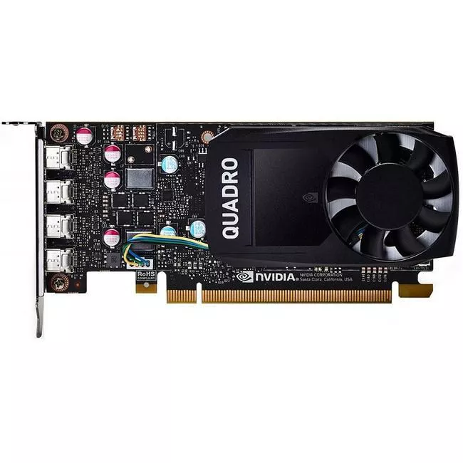 HP 1ME35AV NVIDIA Quadro P600 2 GB GDDR5 Graphic Card - Single Slot