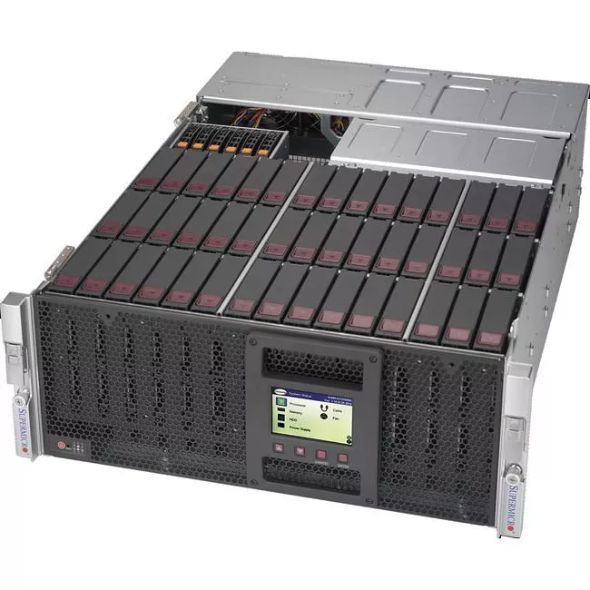 Supermicro SSG-6049P-E1CR45L 4U Rackmount Barebone - Intel C621 Chipset - 2X Socket P LGA 3647