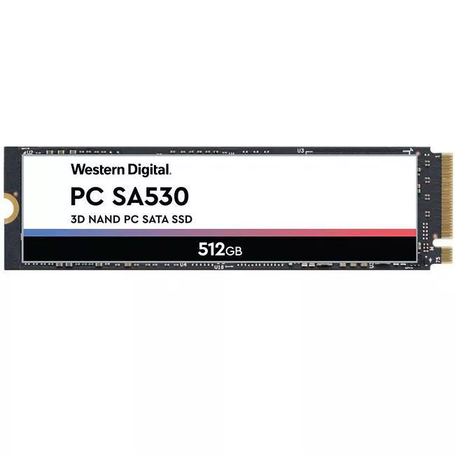 WD SDATN8Y-512G PC SA530 SSD - 512 GB - Internal - M.2 2280 - SATA