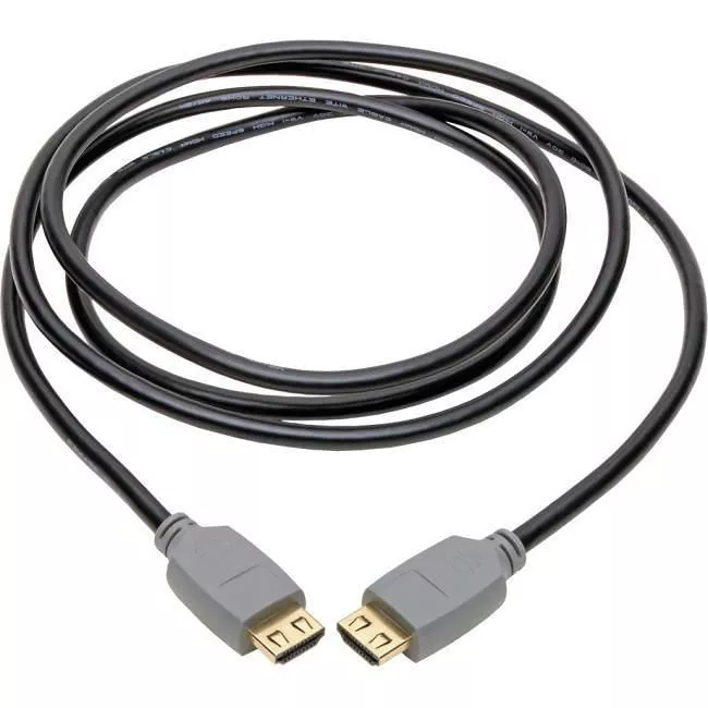 Tripp Lite P568-006-2A Eaton Tripp Lite Series 4K HDMI Cable (M/M) - 4K 60 Hz, HDR, 4:4:4, Gripping Connectors, Black, 6 ft.