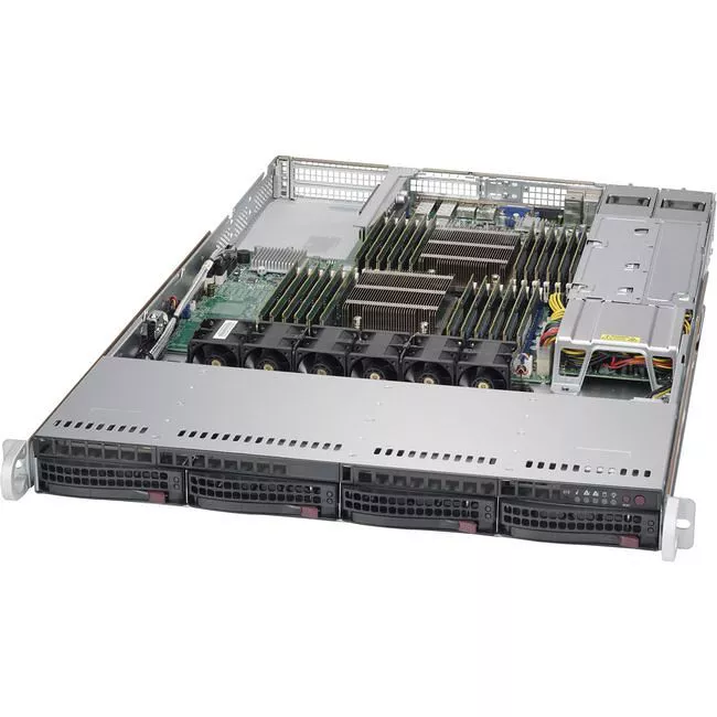 Supermicro SYS-6017R-WTRFTP+ 1U Rackmount Barebone - Intel C602 Chipset - 2X Socket R LGA 2011