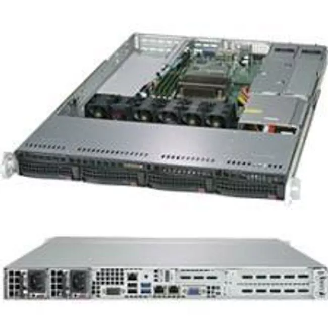 Supermicro SYS-5019C-WR 1U Rack Barebone - Intel C246 Chipset - 1X Socket H4 LGA-1151