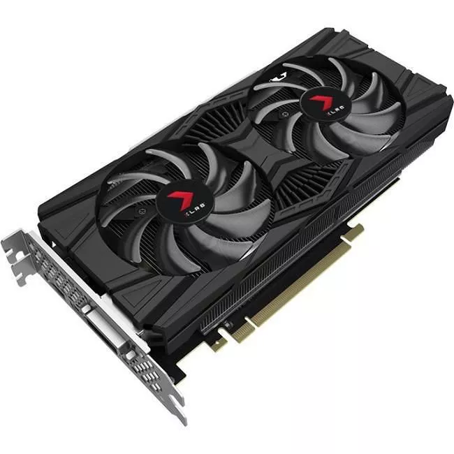 PNY VCG20606DFPPB-O GeForce RTX 2060 6GB XLR8 Gaming Overclock Ed. Graphic Card