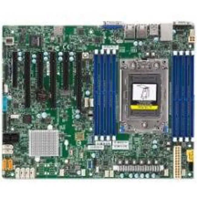 Supermicro MBD-H11SSL-C-O Server Motherboard - 1x Socket SP3 - AMD 8x DDR4 - RAID - 1x M.2 - 3x PCIe x16 - ATX