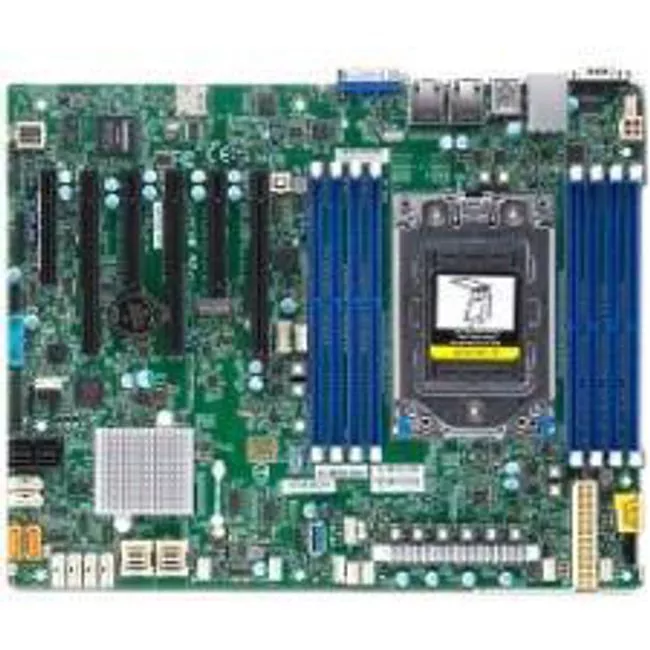 Supermicro MBD-H11SSL-NC-O Server Motherboard - 1x Socket SP3 - AMD 8x DDR4 - RAID - 1x M.2 - 3x PCIe x16 - ATX