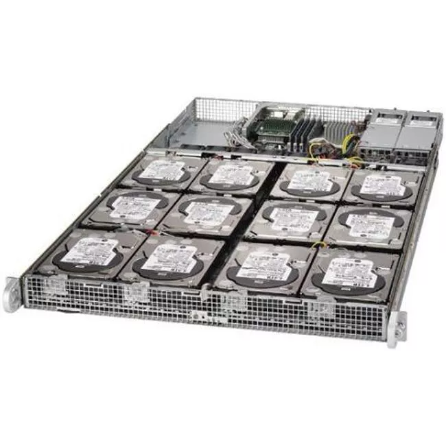 Supermicro SSG-5018D2-AR12L 1U Rack Barebone - 1X Intel Pentium Processor D1508 - 4X DDR4 DIMM