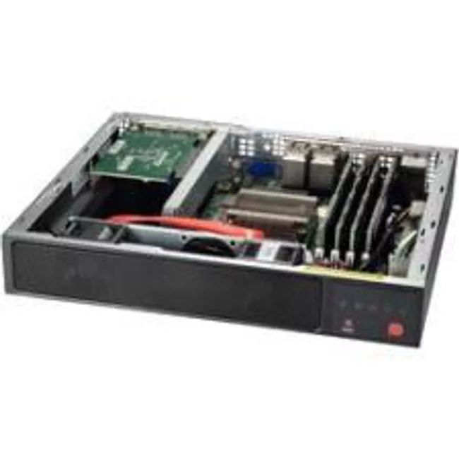 Supermicro SYS-E300-9A-4C Mini-1U Barebone - Intel Atom Processor C3558 - 2 Bay - 84W