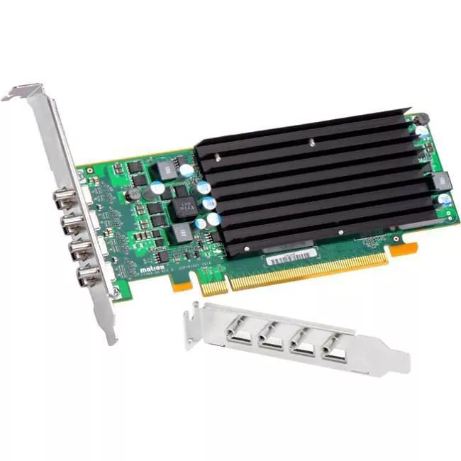 Matrox C420-E4GBLAF C420 4 GB GDDR5 LP Graphic Card - PCIe 3.0 - Half-Length