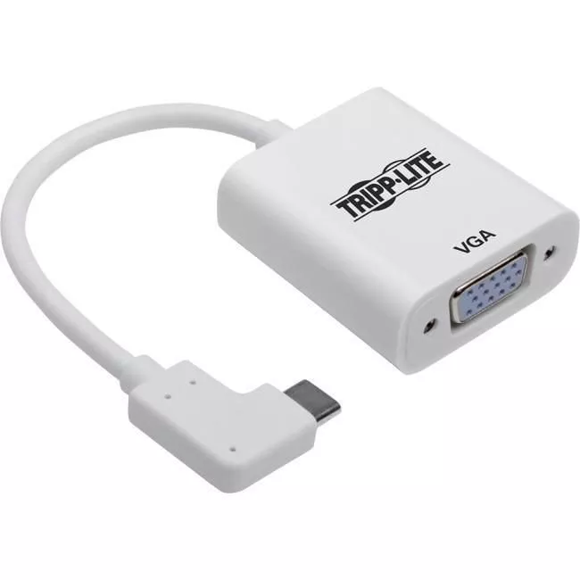 Tripp Lite U444-06N-VGA-RA USB-C to VGA Adapter with Alternate Mode - DP 1.2 Right-Angle USB-C