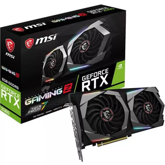MSI G2060GZ6 GeForce RTX 2060 GAMING Z 6G Graphic Card - 1.83 GHz Boost Clock - 6 GB GDDR6
