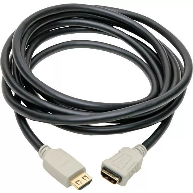 Tripp Lite P569-010-2B-MF Eaton Tripp Lite Series High-Speed HDMI Extension Cable (M/F) - 4K 60 Hz, HDR, 4:4:4, Gripping Connector, 10 ft.