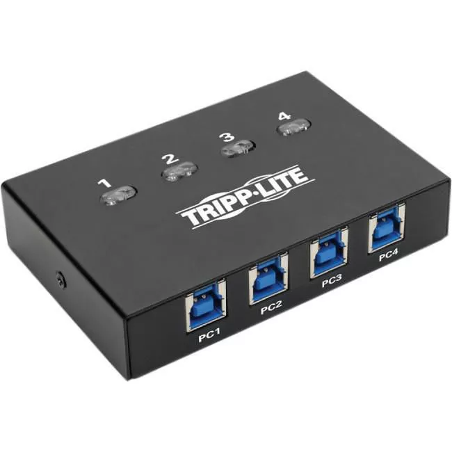 Tripp Lite U359-004 4-Port 2 to 1 USB 3.0 Peripheral Sharing Switch SuperSpeed