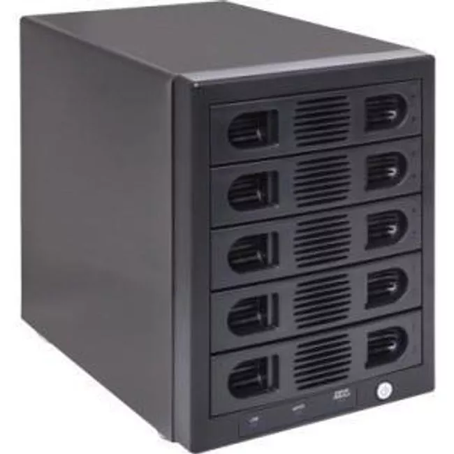 SYBA SY-ENC50118 5 Bay 2.5" and 3.5" SATA HDD External USB 3.0 / eSATA RAID Hard Drive Enclosure