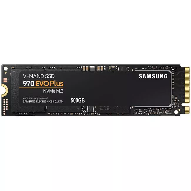 Samsung MZ-V7S500B/AM 970 EVO Plus SSD - 500 GB - Internal - M.2 - PCIe NVMe 3.0 x4