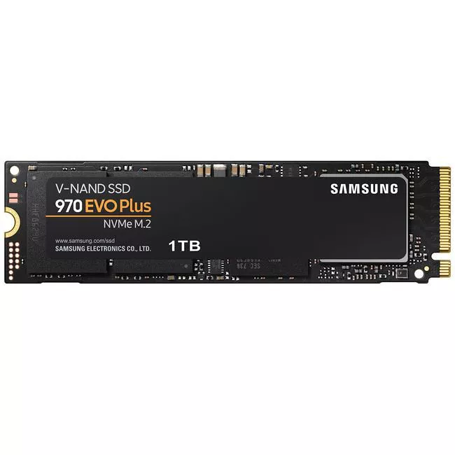 Samsung MZ-V7S1T0B/AM 970 EVO Plus SSD - 1 TB - Internal - M.2 2280 - PCIe NVMe 3.0 x4