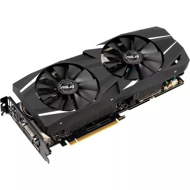 ASUS DUAL-RTX2060-A6G GeForce RTX 2060 Graphic Card, 1.73 GHz Boost Clock - 6GB GDDR6 - Triple Slot