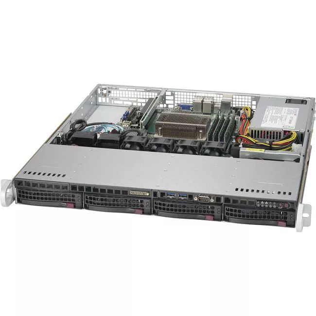 Supermicro SYS-5019S-MN4 1U Rack Barebone - Intel C236 Chipset - Socket H4 LGA-1151