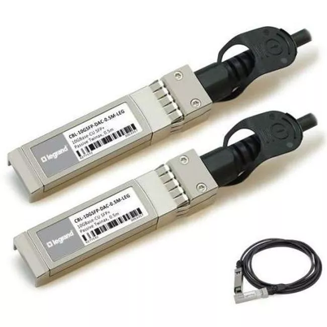 C2G CBL10GSFPDAC05-LEG Dell Force10 CBL-10GSFP-DAC-0.5M 10GBase-CU SFP+ to SFP+ DAC TAA