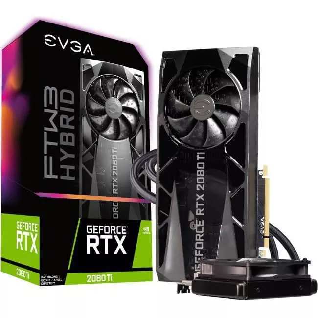EVGA 11G-P4-2484-KR GeForce RTX 2080 Ti Graphic Card - 11 GB GDDR6 - Dual Slot