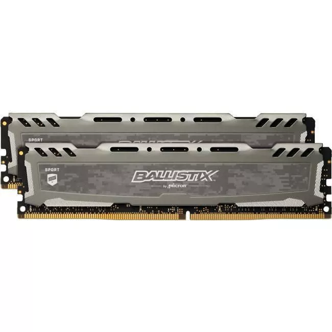 Crucial BLS2K8G4D30BESBK Ballistix Sport LT 16GB (2x 8GB) 3000 MHz DDR4 SDRAM - Non-ECC, Unbuffered
