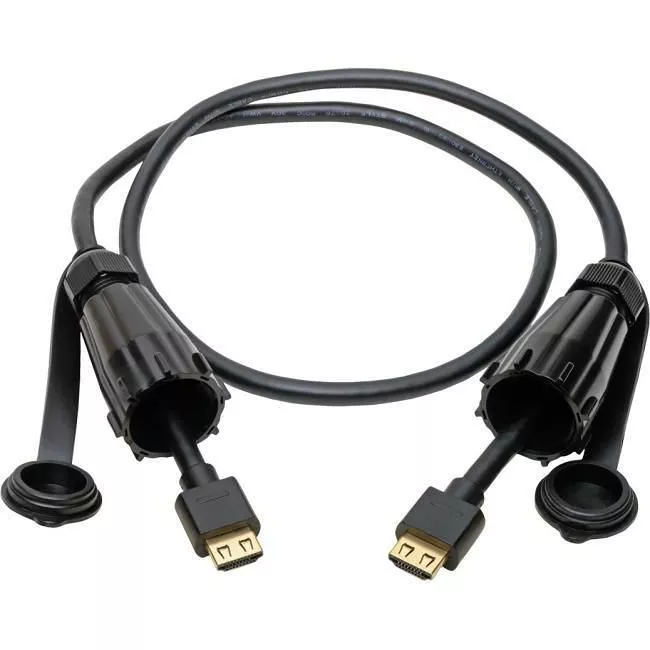 Tripp Lite P569-003-IND2 HDMI Cable High-Speed 2 IP68 Connectors Industrial Ethernet 3ft