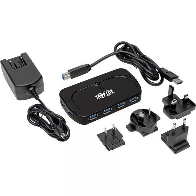 Tripp Lite U360-010 USB 3.0 Hub SuperSpeed 10-Port USB-A Compact w/ USB Charging
