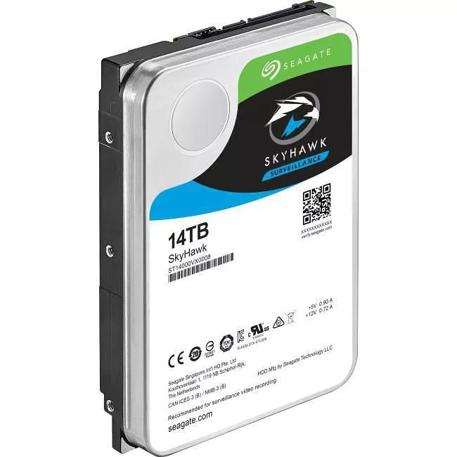 Seagate ST14000VX0008 SkyHawk 14 TB Hard Drive - 3.5" Internal - SATA (SATA/600)