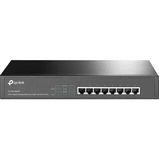 TP-LINK TL-SG1008MP - 8-Port Gigabit PoE Switch