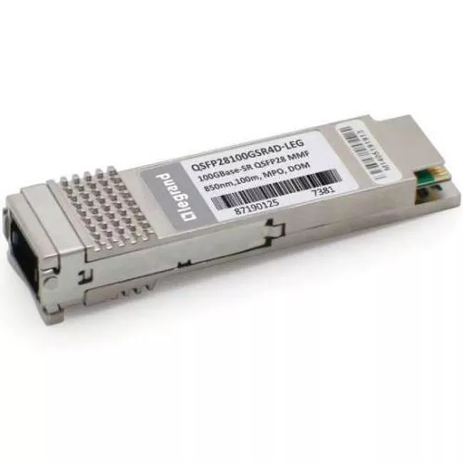 C2G QSFP28100GSR4D-LEG Dell QSFP28-100G-SR4 100GBase-SR QSFP28 Transceiver TAA