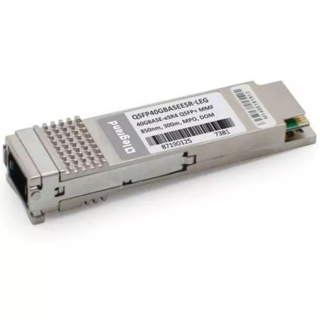 C2G QSFP40GBASEESR-LEG MSA and 40GBase-SR4 QSFP+ Transceiver TAA